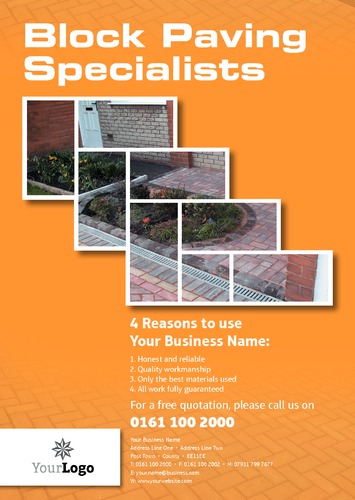 Home Maintenance and Improvement A4 Leaflets by SC Creative 