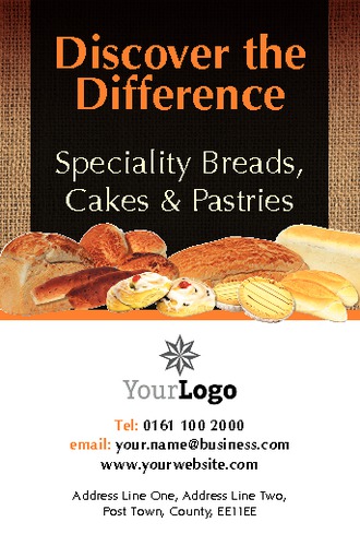 Bakery Business Card  by Paul Wongsam 