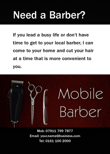 Hair A6 Leaflets by Mr Neil Watson 