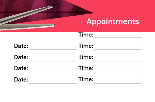 Beauty Salon Business Card  by Mr Neil Watson 
