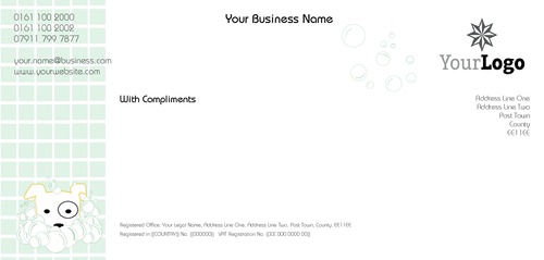 1/3rd A4 Compliment Slips by TemplateCloud Team