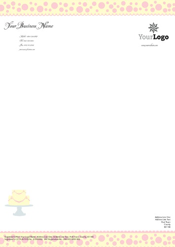Bakers A4 Stationery by TemplateCloud Team
