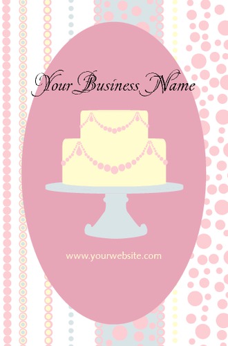 Bakers Business Card  by TemplateCloud Team