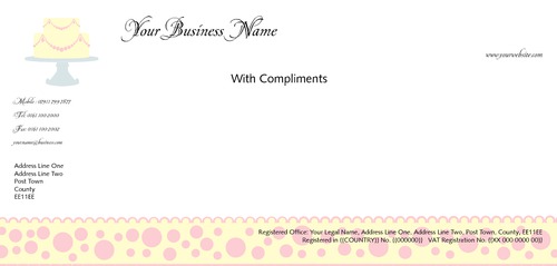Bakers 1/3rd A4 Stationery by TemplateCloud Team