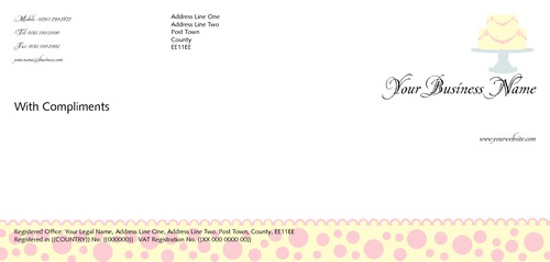 Bakers 1/3rd A4 Stationery by TemplateCloud Team