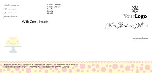 Bakers 1/3rd A4 Stationery by TemplateCloud Team