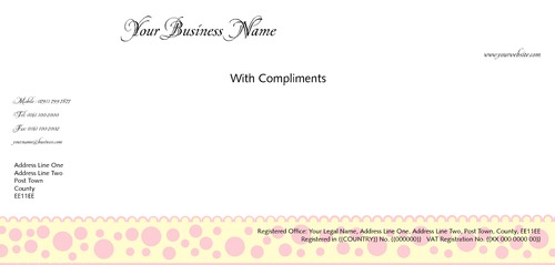 Bakers 1/3rd A4 Stationery by TemplateCloud Team