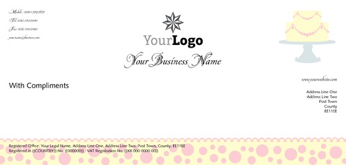 Bakers 1/3rd A4 Stationery by TemplateCloud Team