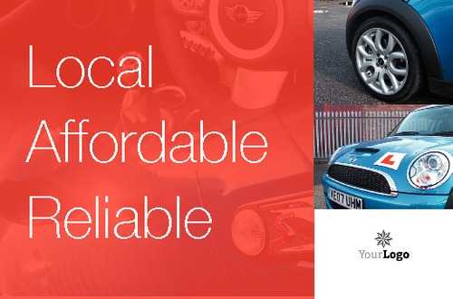 Learning To Drive Business Card  by SC Creative 