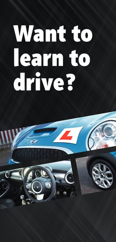 Learning To Drive 1/3rd A4 Leaflets by SC Creative 