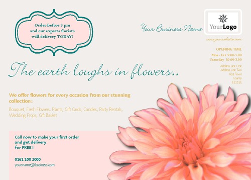Garden Maintenance A6 Leaflets by TemplateCloud Team