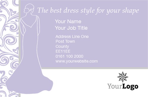 Business Card Elegant Wedding Collection by Fay Merrett 