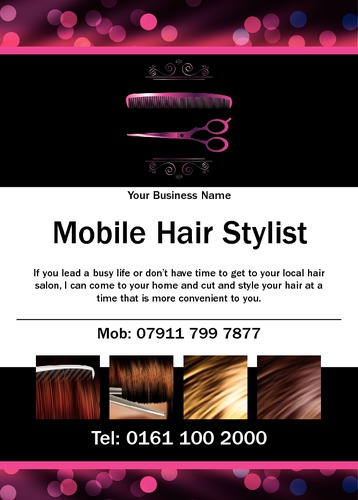 Hair A6 Flyers by Mr Neil Watson 