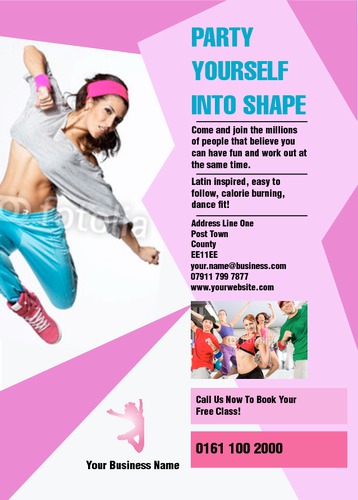 Dance A6 Leaflets by Rebecca Doherty 