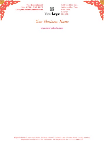 Dance Class A4 Stationery by C V 