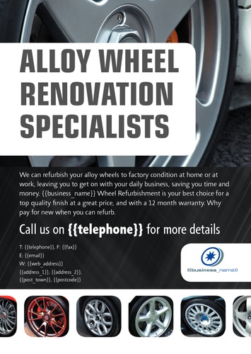 Automotive A5 Leaflets by SC Creative 