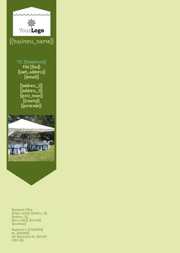Event Organisers A4 Stationery by C V 