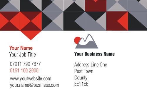 Camping Business Card  by C V 