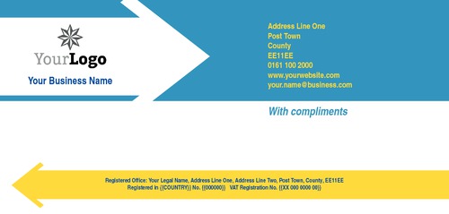 Logistics 1/3rd A4 Compliment Slips by Rebecca Doherty 