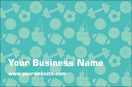 Gym Business Card  by Mr Tim McMillen 