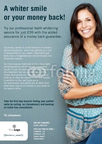 Dental Care A4 Leaflets by C V 