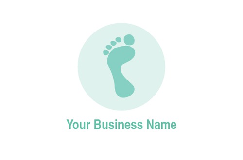 Podiatrist Business Card  by Rebecca Doherty 