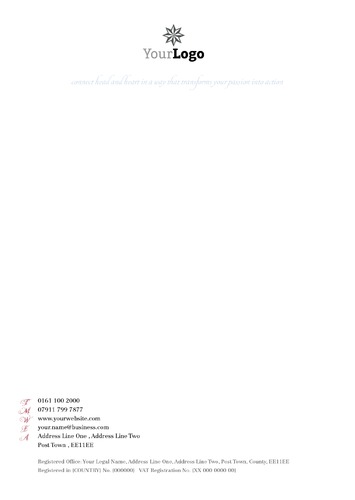Counselling A4 Stationery by Miss Laura Marples 