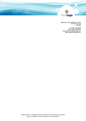 Sub Aqua A4 Stationery by Mr Neil Watson 