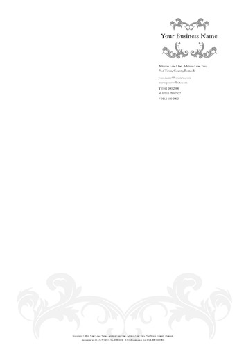 Hair & Beauty A4 Stationery by Peter Stewart 