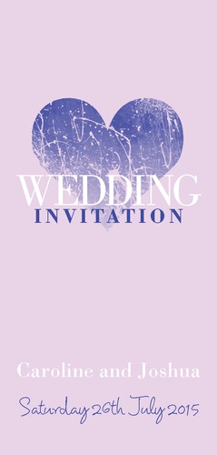  1/3rd A4 Invitations by Christopher Heath 