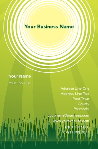 Garden Maintenance Business Card  by Peter Stewart 