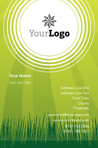 Garden Maintenance Business Card  by Peter Stewart 