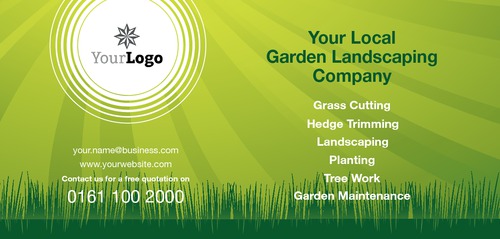 Garden Maintenance 1/3rd A4 Leaflets by Peter Stewart 