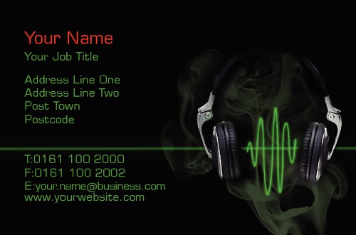DJ's Business Card  by Talvinder Bhogal 
