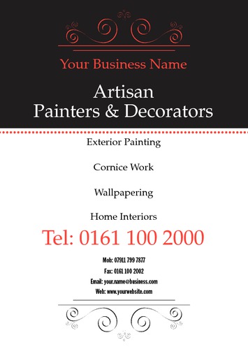 Painters and Decorators A5 Leaflets by Mr Neil Watson 