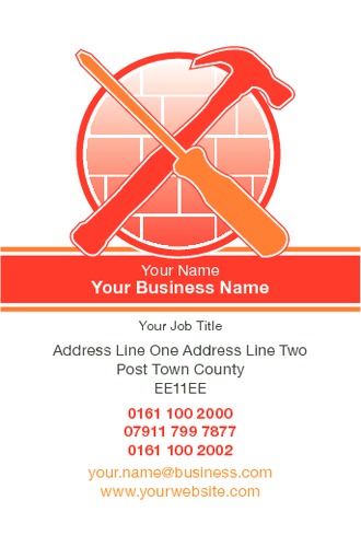 Builders Business Card  by Paul Bullock 