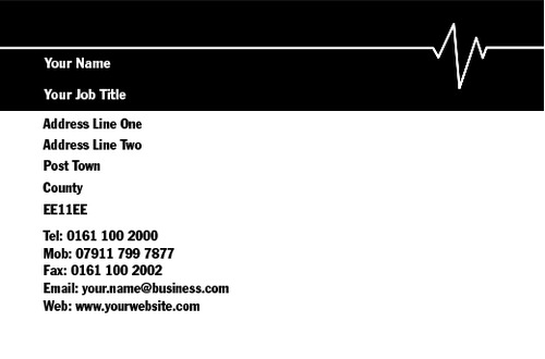 Electrician Business Card  by Mr Neil Watson 