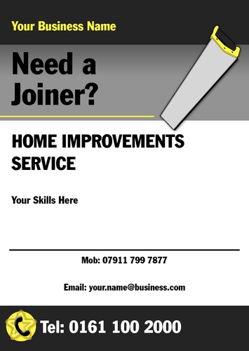 Joiners A5 Leaflets by Mr Neil Watson 
