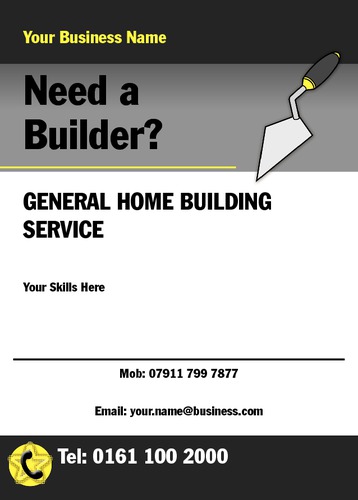 Builders A6 Leaflets by Mr Neil Watson 