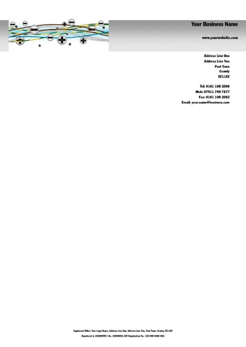 Electrician A4 Stationery by Mr Neil Watson 