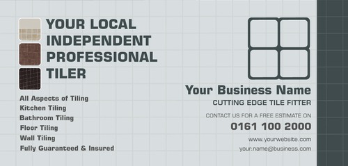 Tiling 1/3rd A4 Leaflets by Peter Stewart 