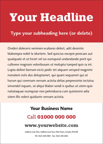  A6 Leaflets by TemplateCloud Team