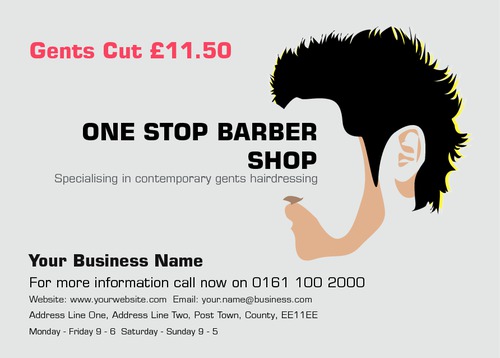 Barber A6 Leaflets by Peter Stewart 