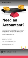 Accountants 1/3rd A4 Leaflets by  