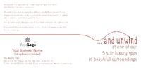 Beauty Salon 1/3rd A4 Leaflets by 