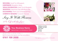 Florist A6 Leaflets by  