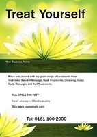 Beauty Salon A5 Leaflets by  