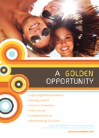 Tanning A6 Leaflets by Templatecloud 