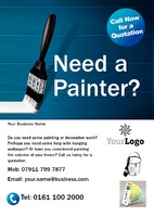 Painters and Decorators A5 Leaflets by  