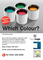 Painters and Decorators A5 Leaflets by  